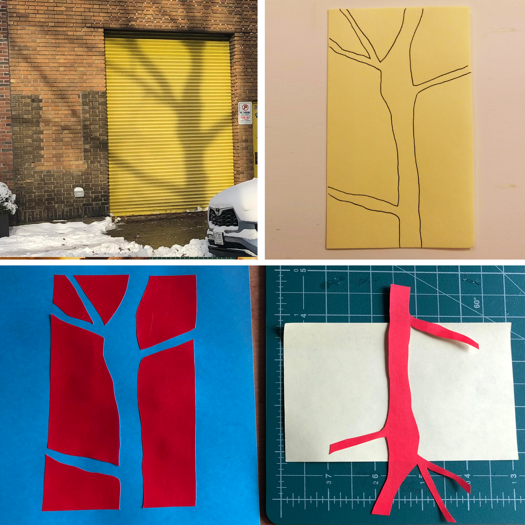 Image: Some samples of taking shadows and using them for making things.