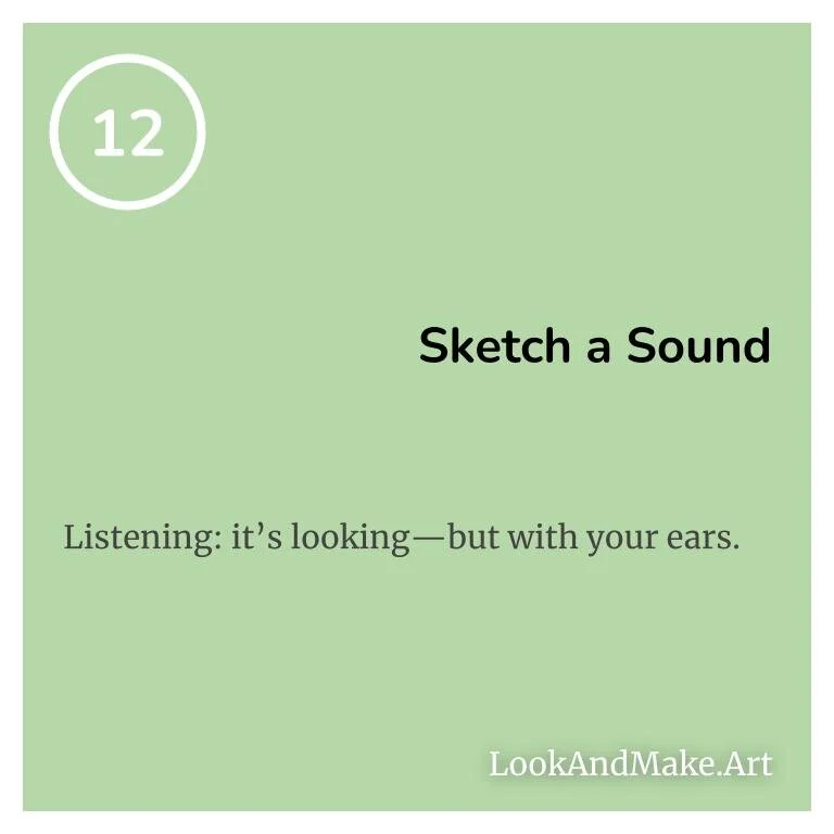 #12: Sketch a Sound