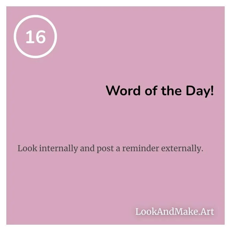 #16: Word of the Day