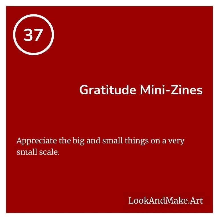 #37: Gratitude Mini-Zines