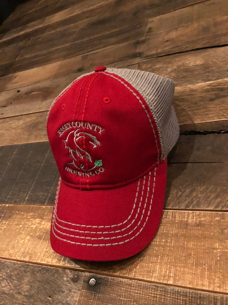 Essex County Brewing Co. Red Trucker Hat