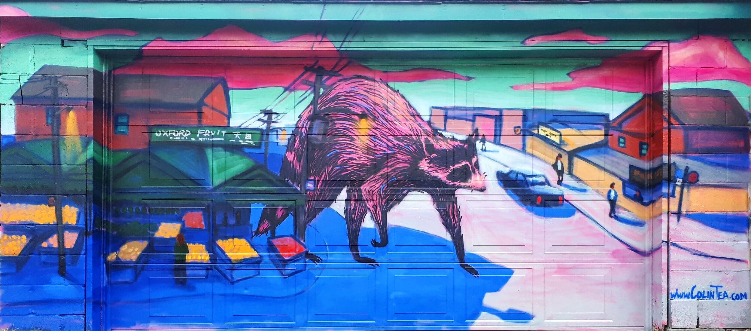Toronto Raccoon Artwork