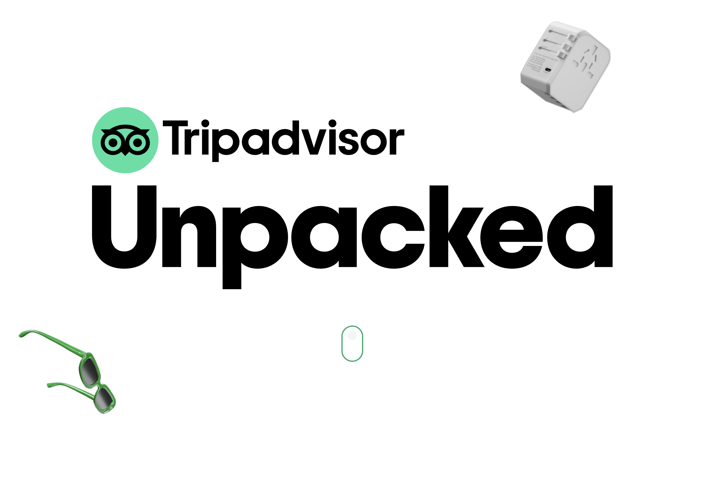 Tripadvisor's Unpacked microsite