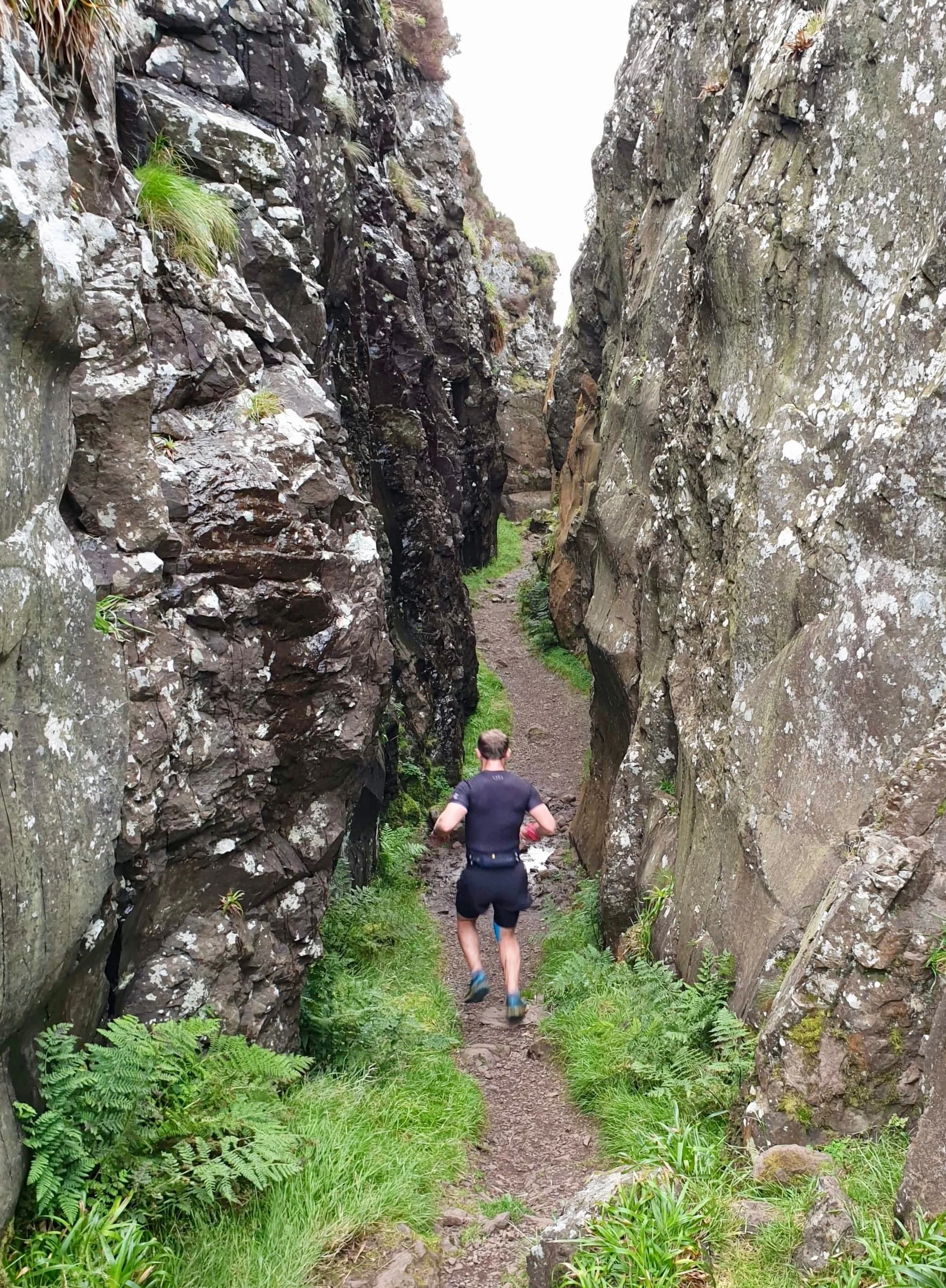 Running through the Whangie