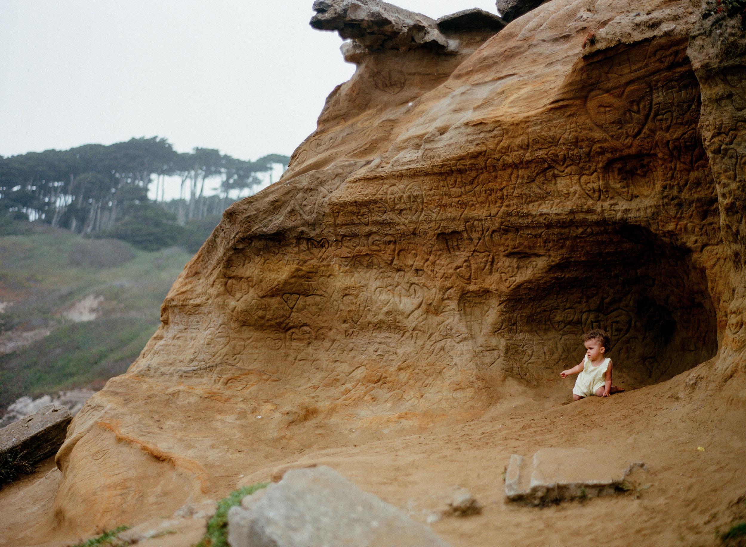 Family Photography at the Sutro Baths in San Francisco by Rachel Sima Photography