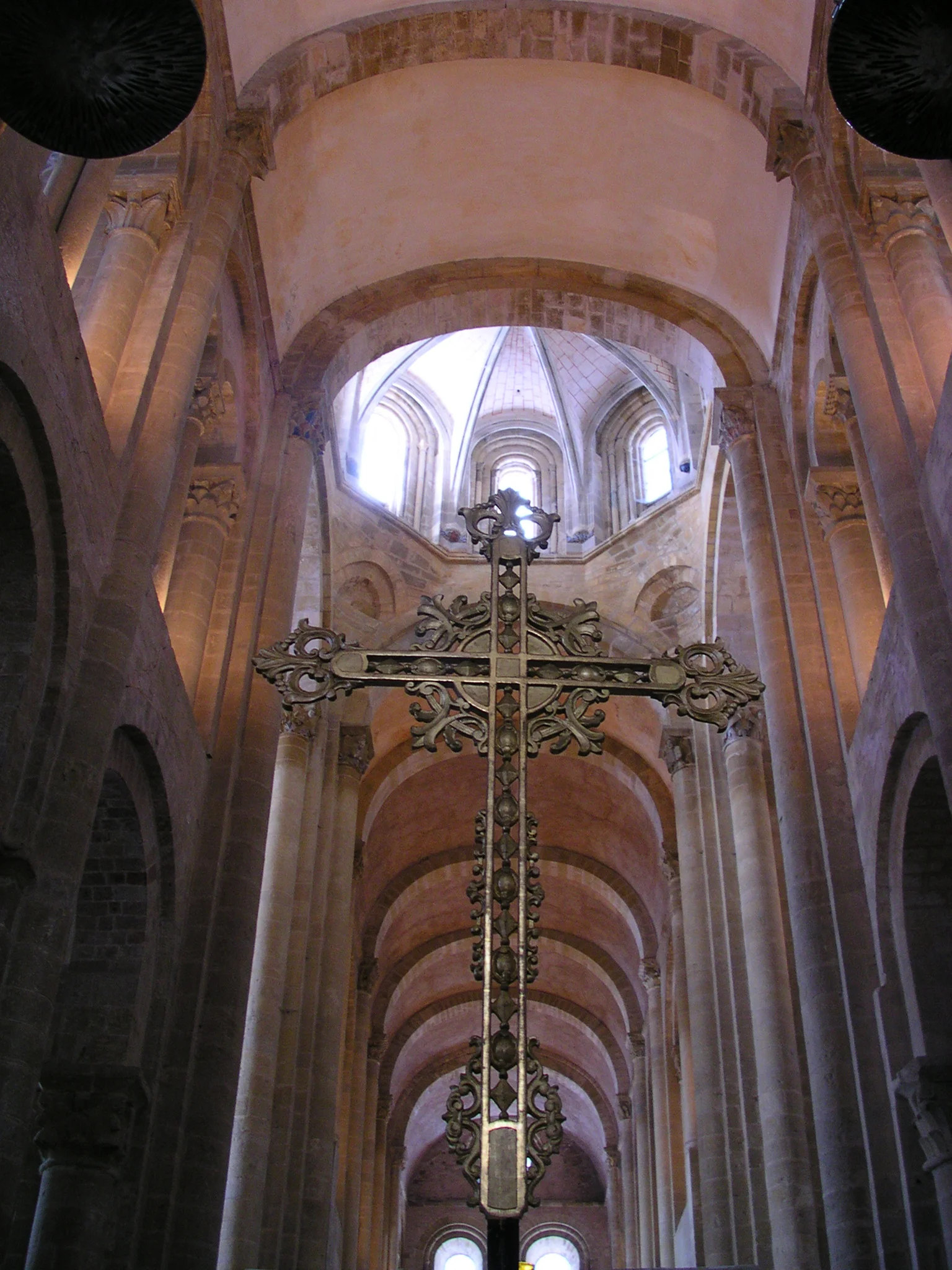 SYDNEY 5. Interior of Abbey of Sainte-Foy.jpg
