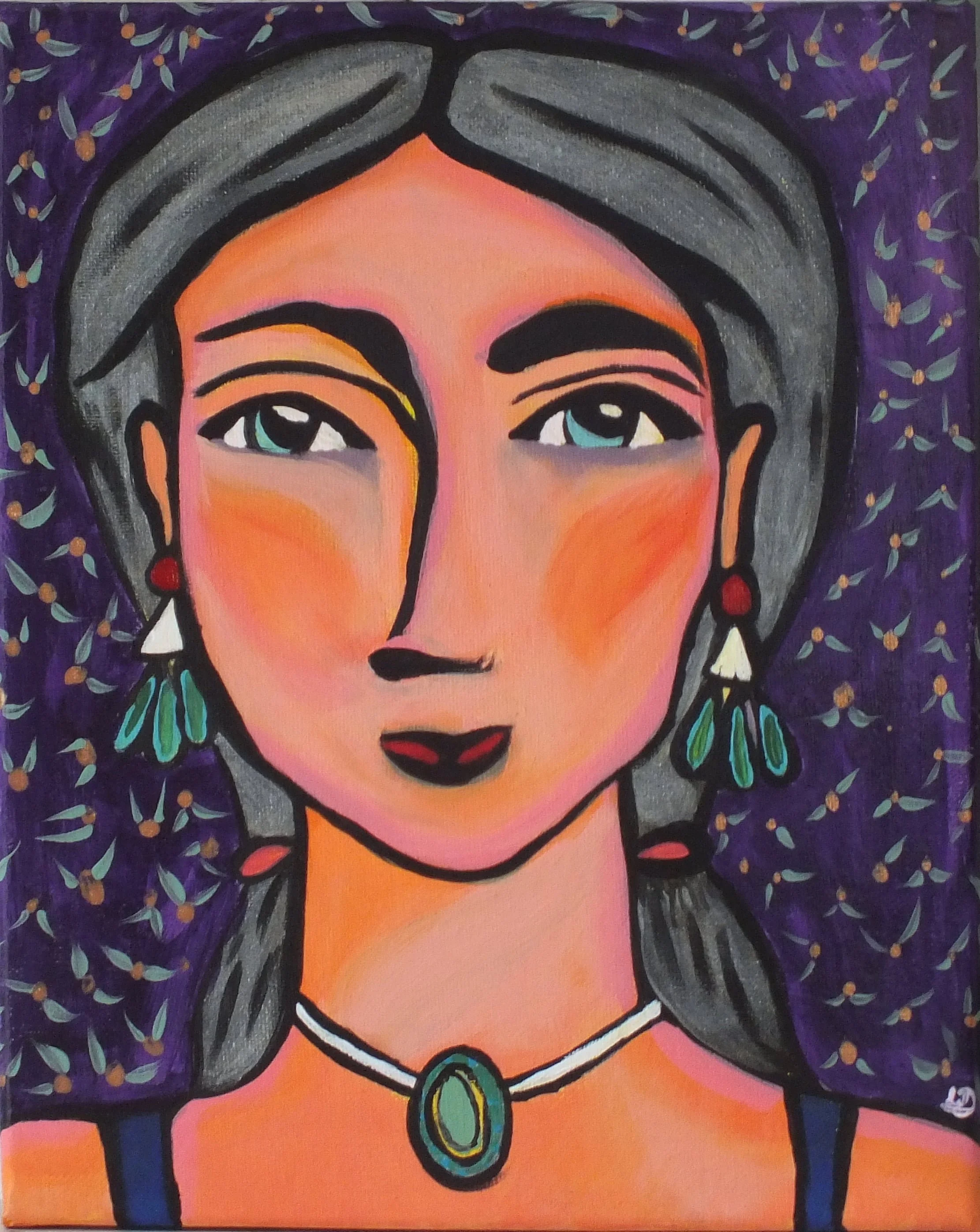 34_LULA_24x30cm-acrylique sur châssis-bords peints.JPG