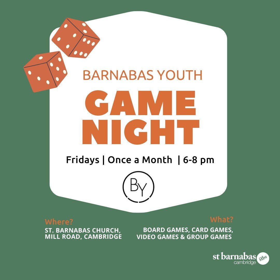 We're kicking off the New Year with a Games Night! This Friday at 6 pm bring a friend as we break out the games and preview Youth Alpha! 🔥

(We're in the Old School Hall this time)