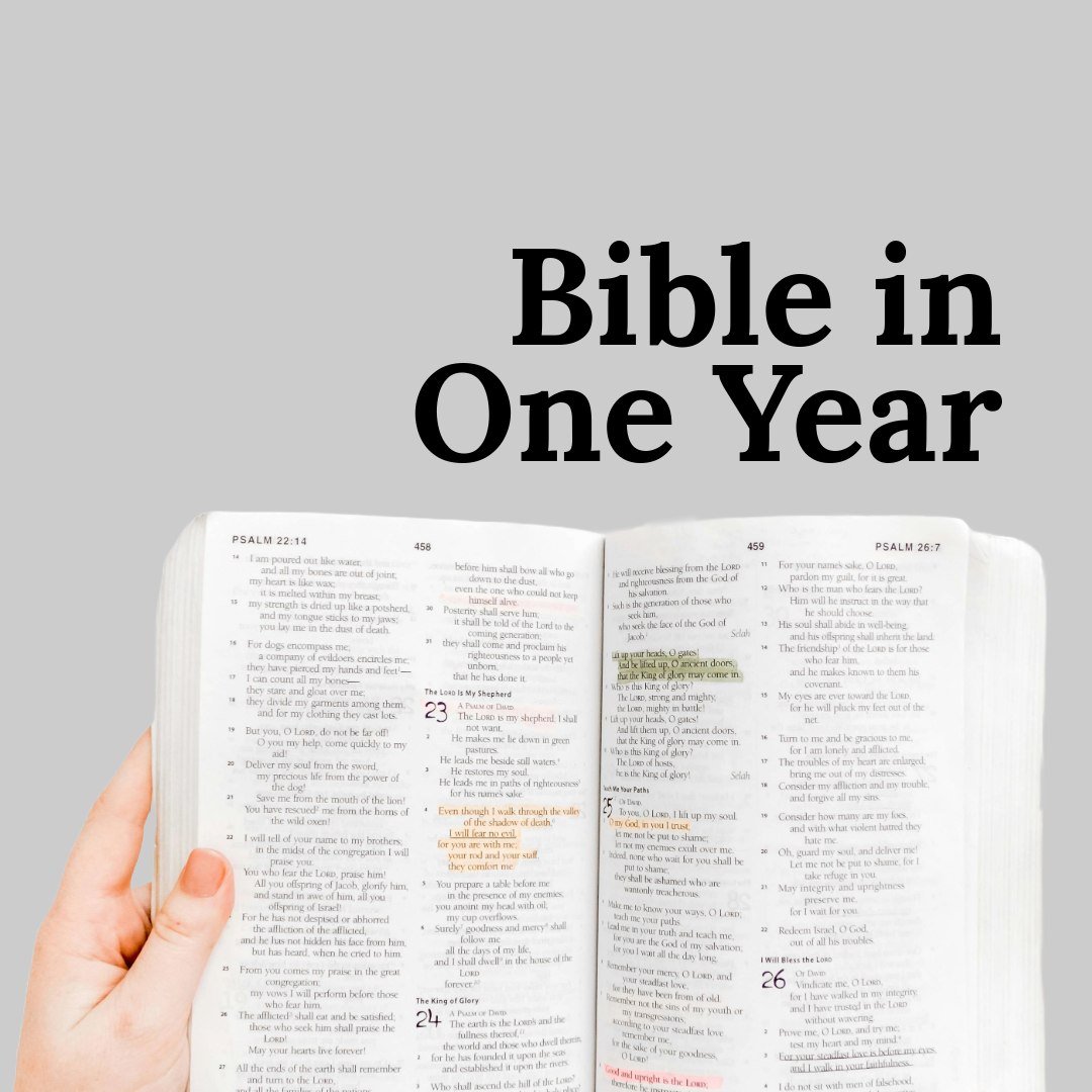 Starting in September we're going to be reading the Bible everyday together as a church family!

 As the church prayed for our vision for the coming academic year it was clear that God is calling us to devote ourselves afresh to dwelling in His word.