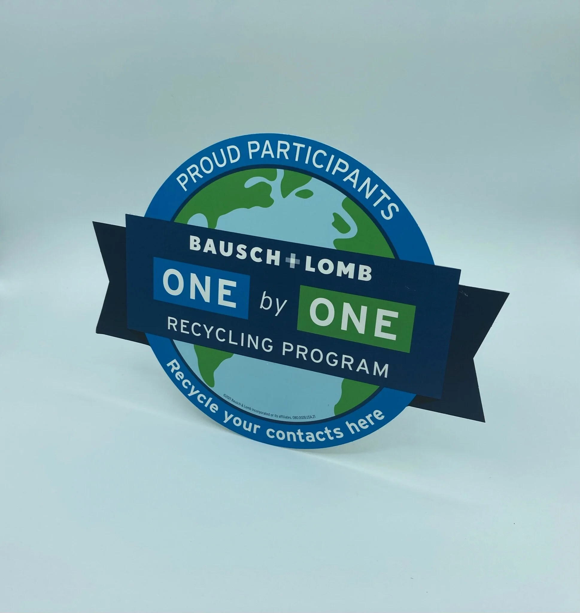 Bausch + Lomb Contact Recycling Cut Out