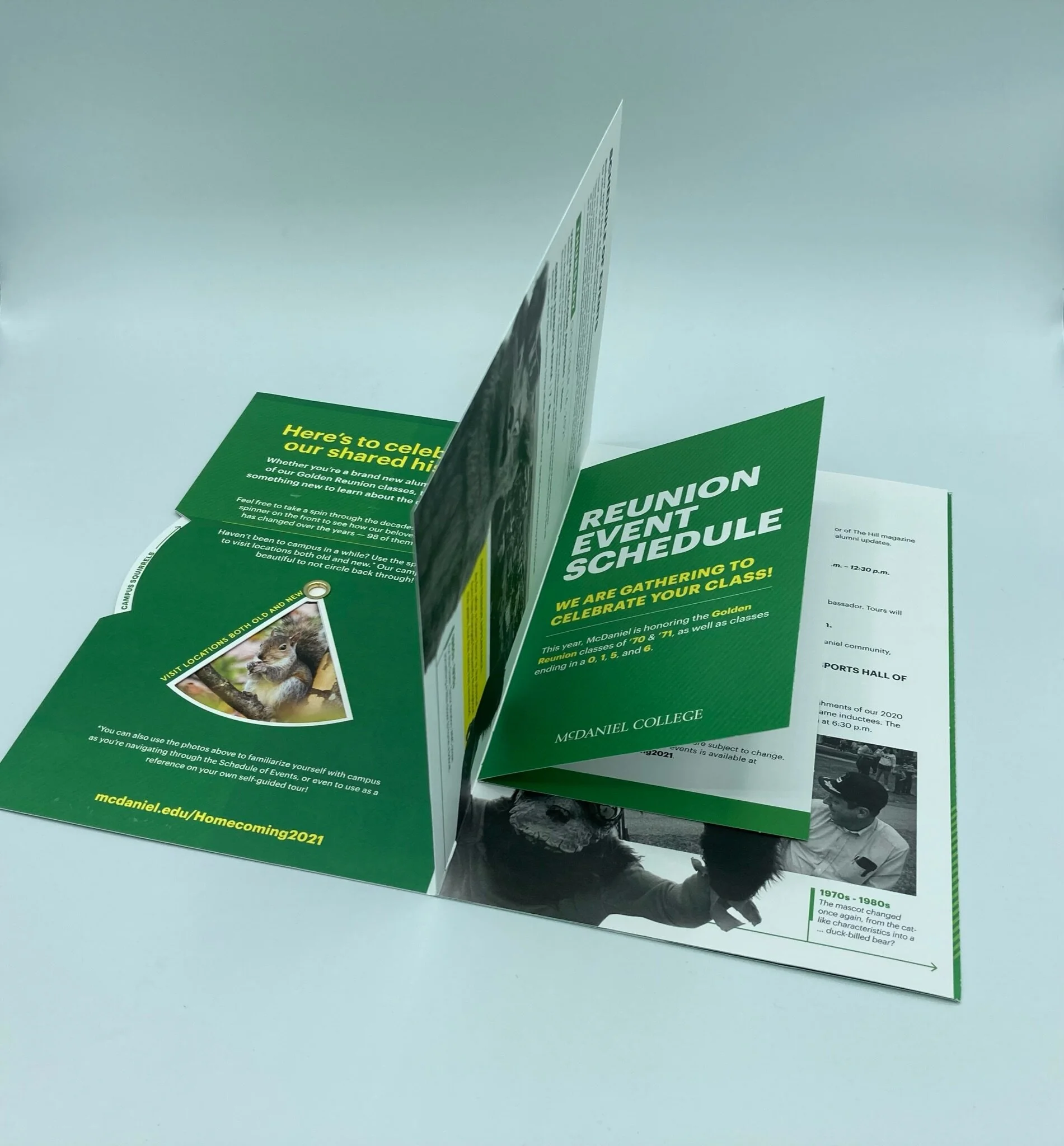 McDaniel College Homecoming Booklet