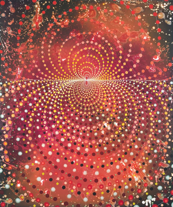 Lines of Force (red), 2013