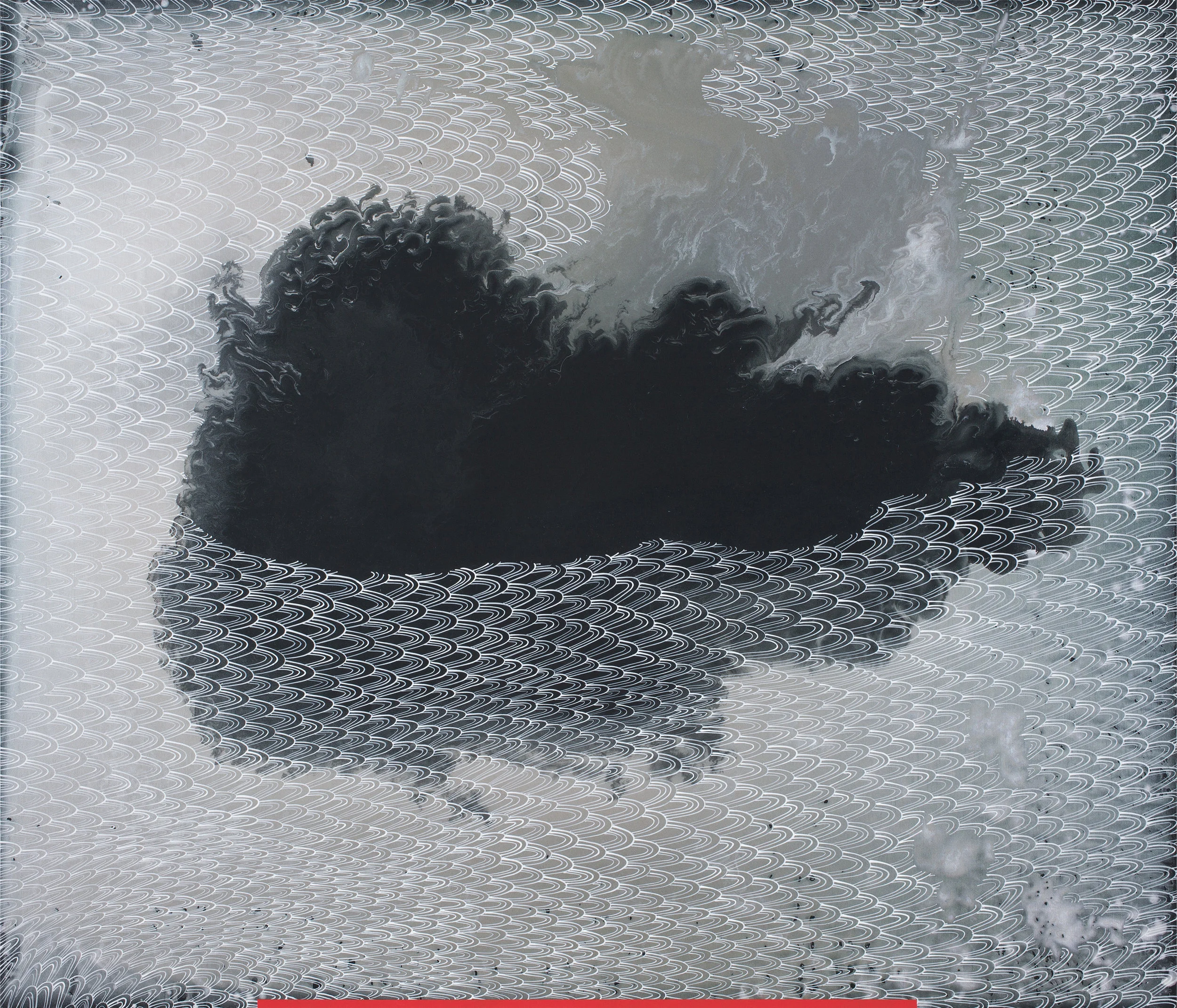 Black Shape – Red Line, 2019