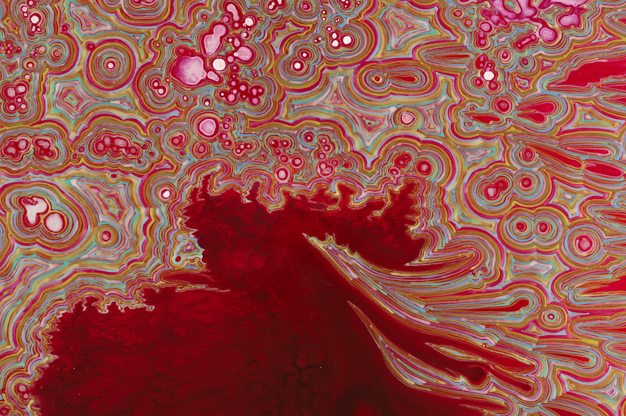 Red Meryl, 2020 (detail)