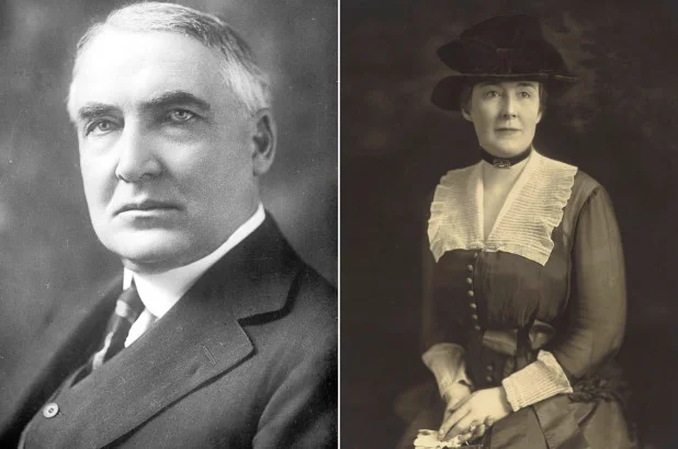 And I suppose I should mention that my FOIA request produced a Bureau of Investigation file that showed that Carrie Phillips was suspected of being a German spy during the First World War. Harding was then in the Senate, facing the decision of whether to enter the war against Germany and her allies.