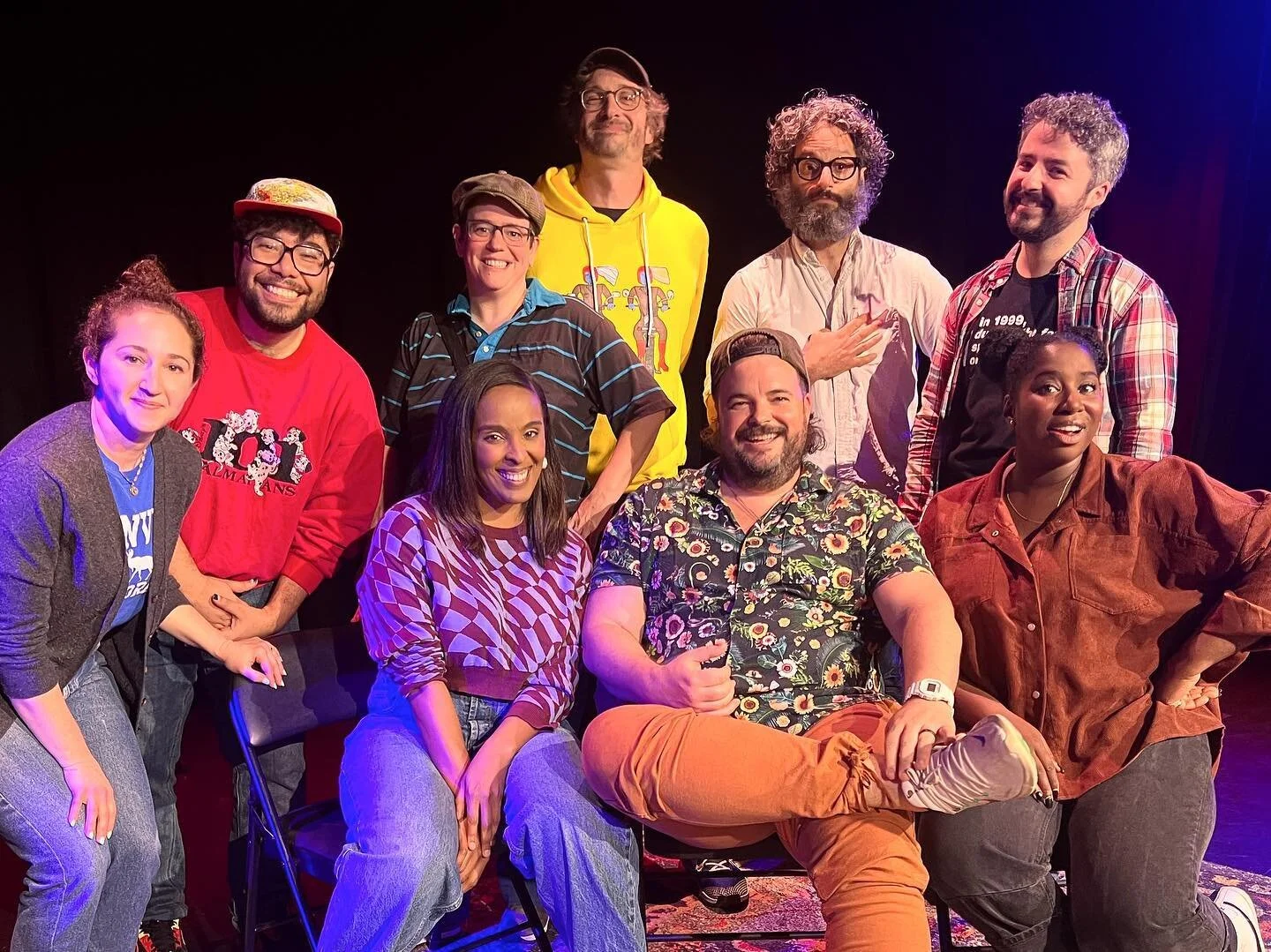 Real fun @untitledimprovla show at @dynastytypewriter last night with guest monologist @davidfarrier! Look at that dang cast!
Got a truly killer lineup at the show this Sunday, get those tickets now. They’re gonna move fast!
Dynastytypewriter