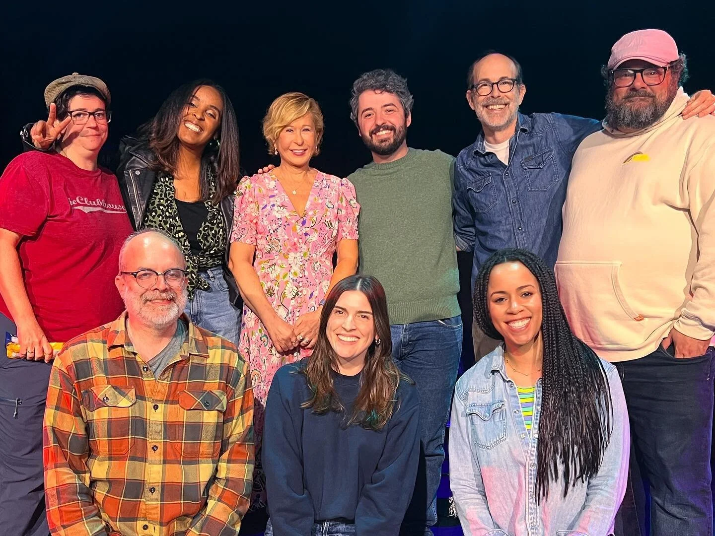 Very fun @untitledimprovla show at @dynastytypewriter last night with American treasure @yeardley_smith (@thesimpsons, @smalltowndicks). 
Our next show is 4/30! See you then!