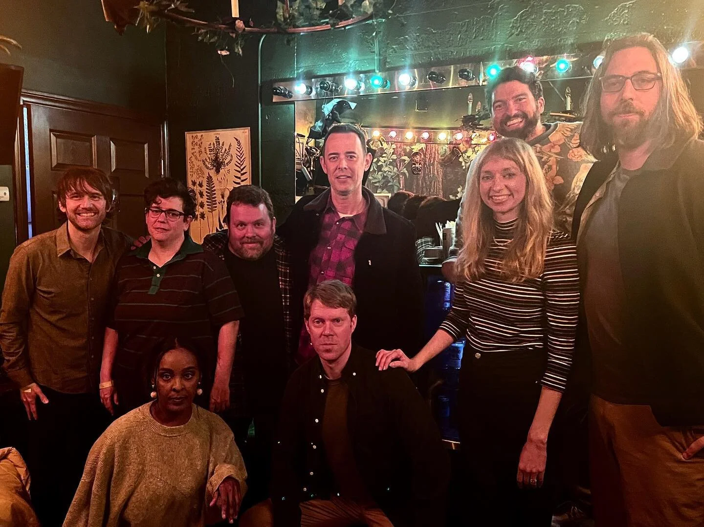 Our first SOLD OUT SHOW last night at @dynastytypewriter was really fun. I mean, look at this dang cast! Thanks to everyone who came out and to @colinhanks!
We’re back every Sunday night in February! See ya then!