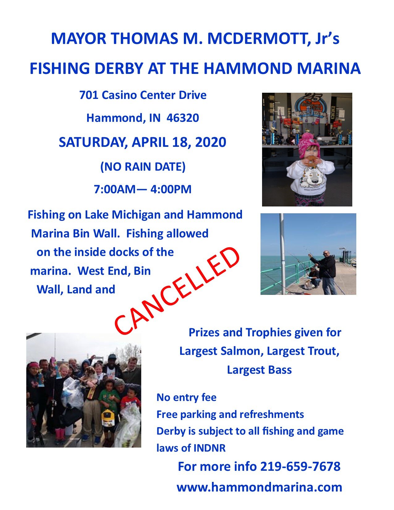 Mayor Thomas M. McDermott, Jr's Fishing Derby