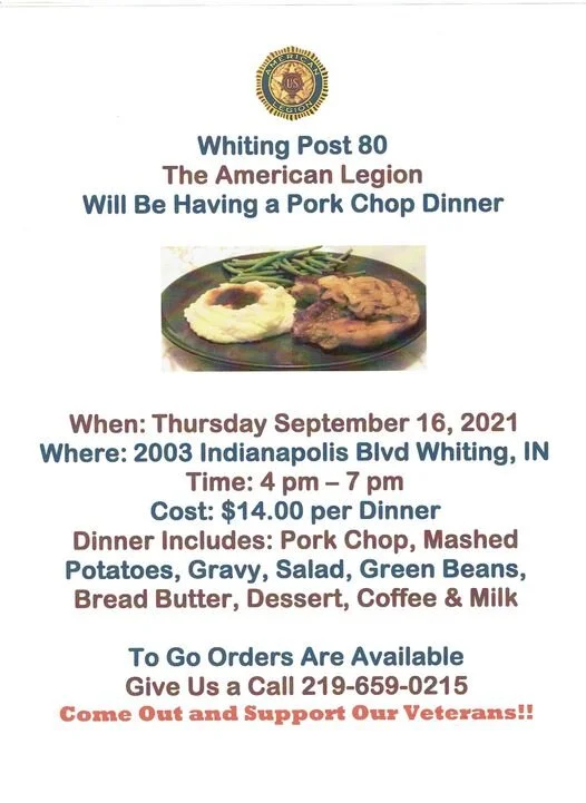 American Legion Dinners