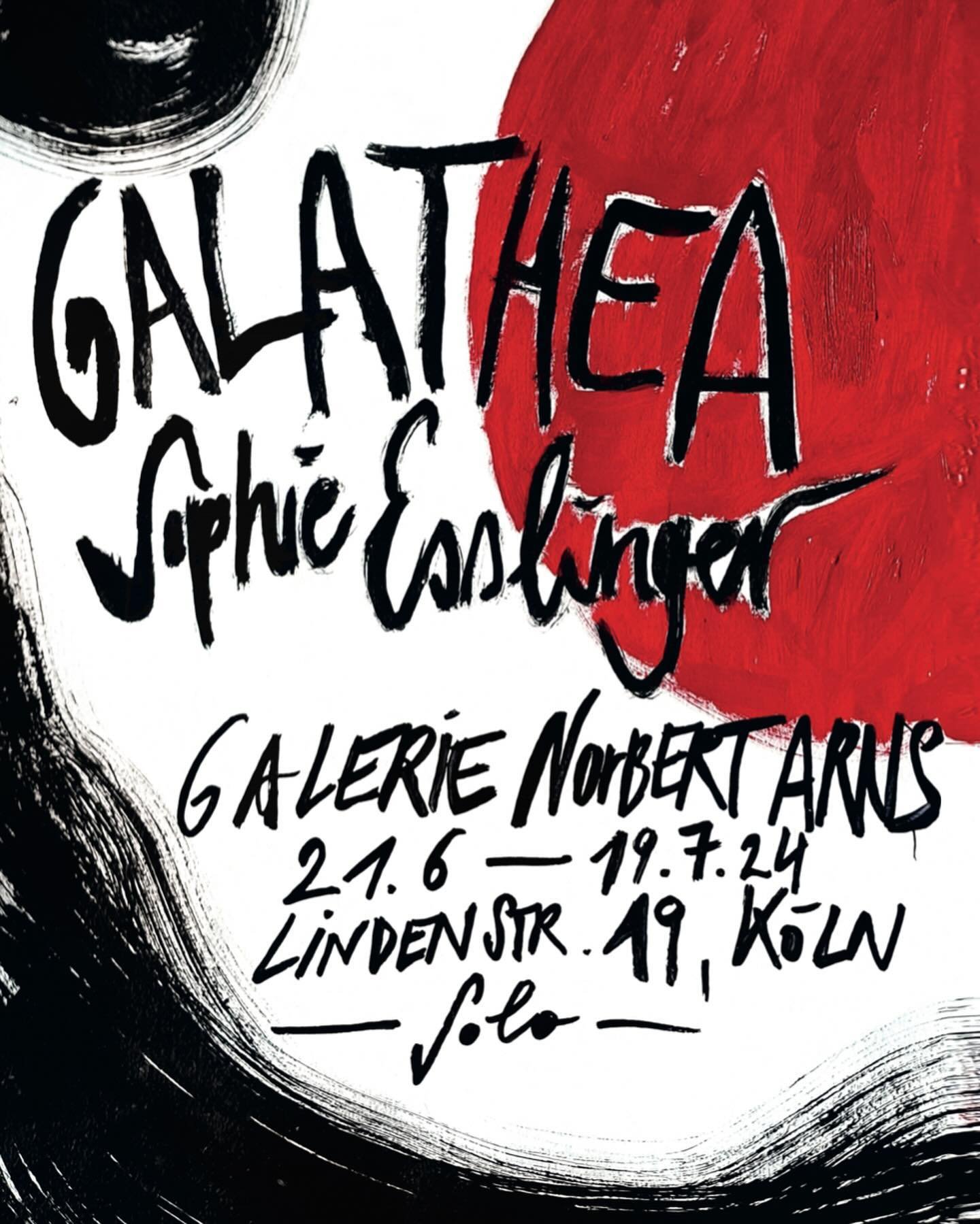 Sophie Esslinger: GALATHEA (22.6.-19.7.2024) #sophieesslinger #galathea #painting @sophie.esslinger