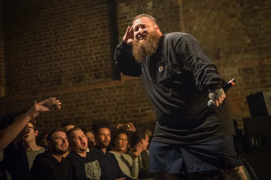 Action Bronson at The Village Underground, London.