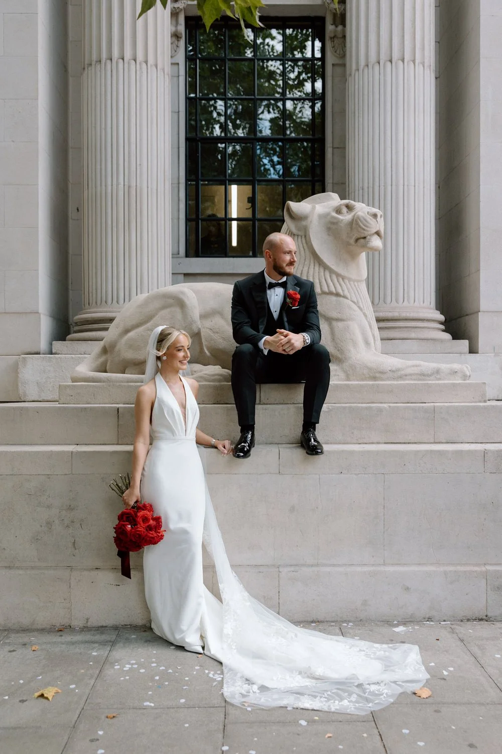 A Summer Black Tie Wedding at Old Marylebone Town Hall