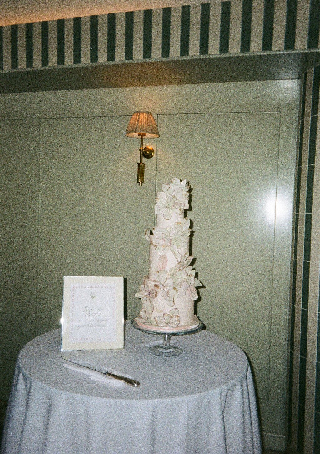 Wedding Cake Table at Kin House