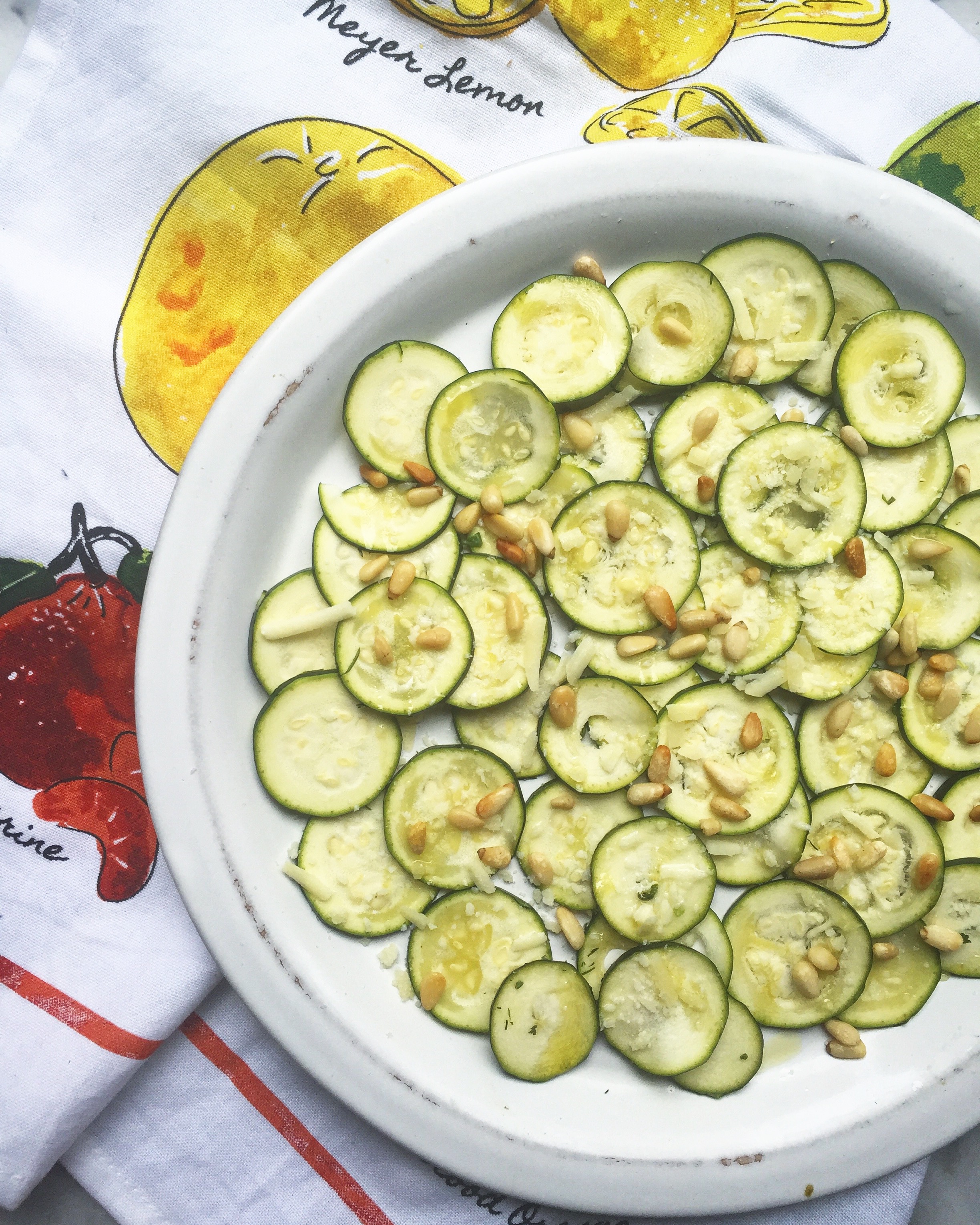 Zucchini Carpaccio