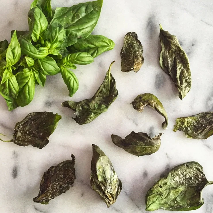 Basil Chips