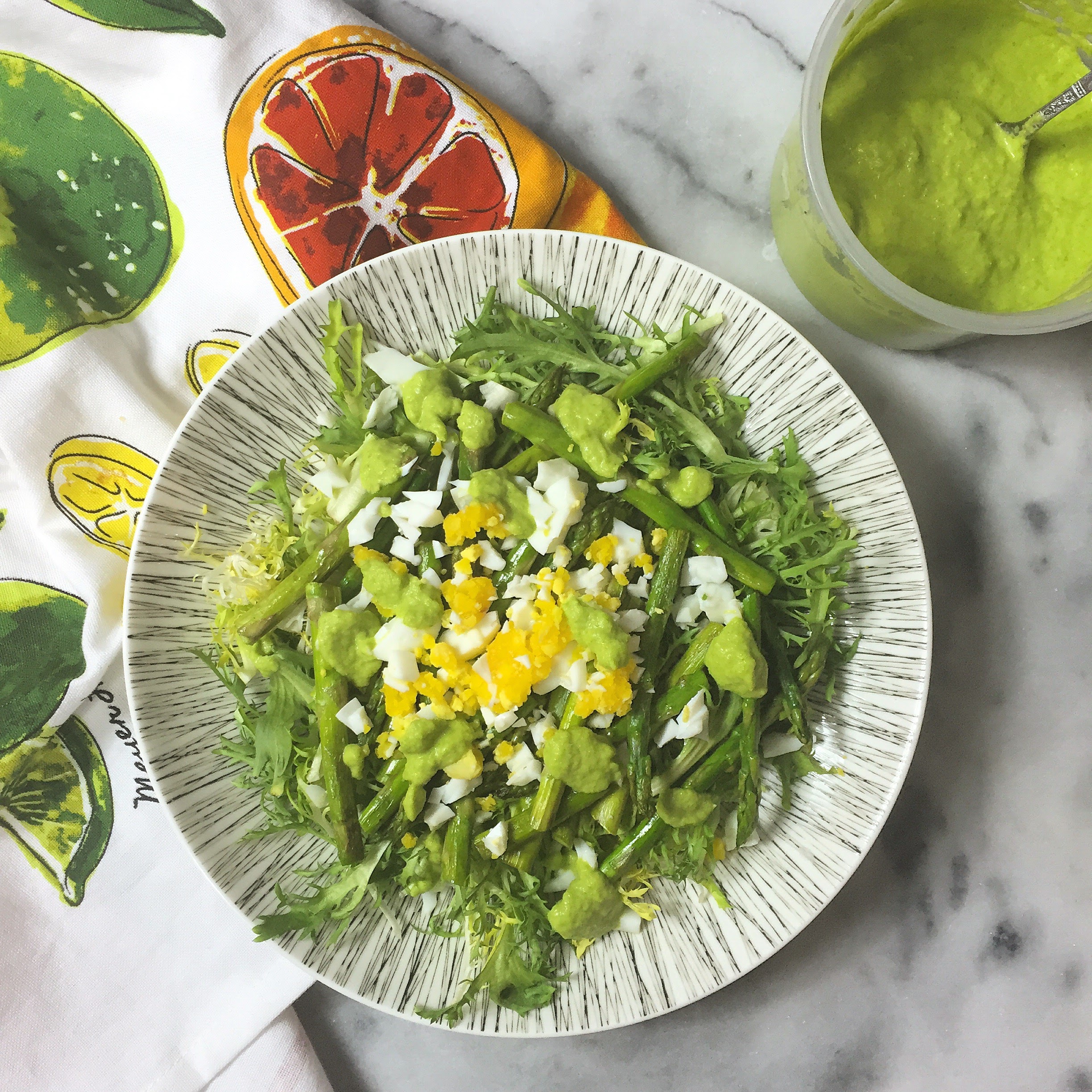 Frisee Salad with Asparagus and Creamy Asparagus Dressing.jpg