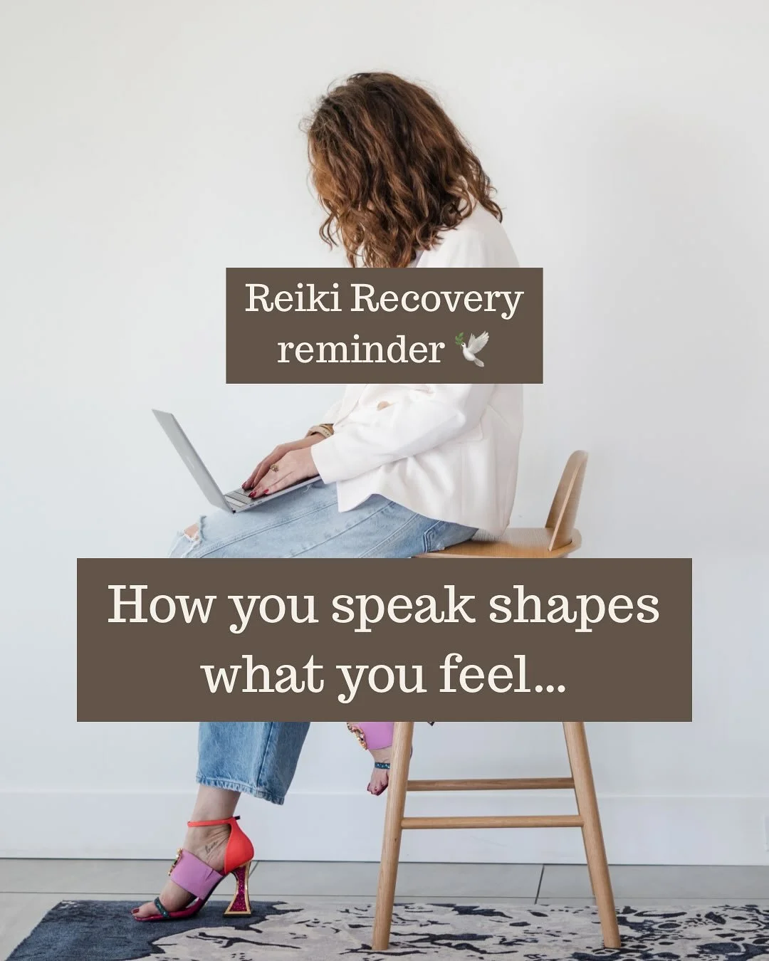 So much of recovery isn&rsquo;t about what we do &mdash; it&rsquo;s about how we speak.
Every word carries energy. Every phrase trains your nervous system to either open or close, expand or constrict.

Reiki Recovery helps us remember that healing be