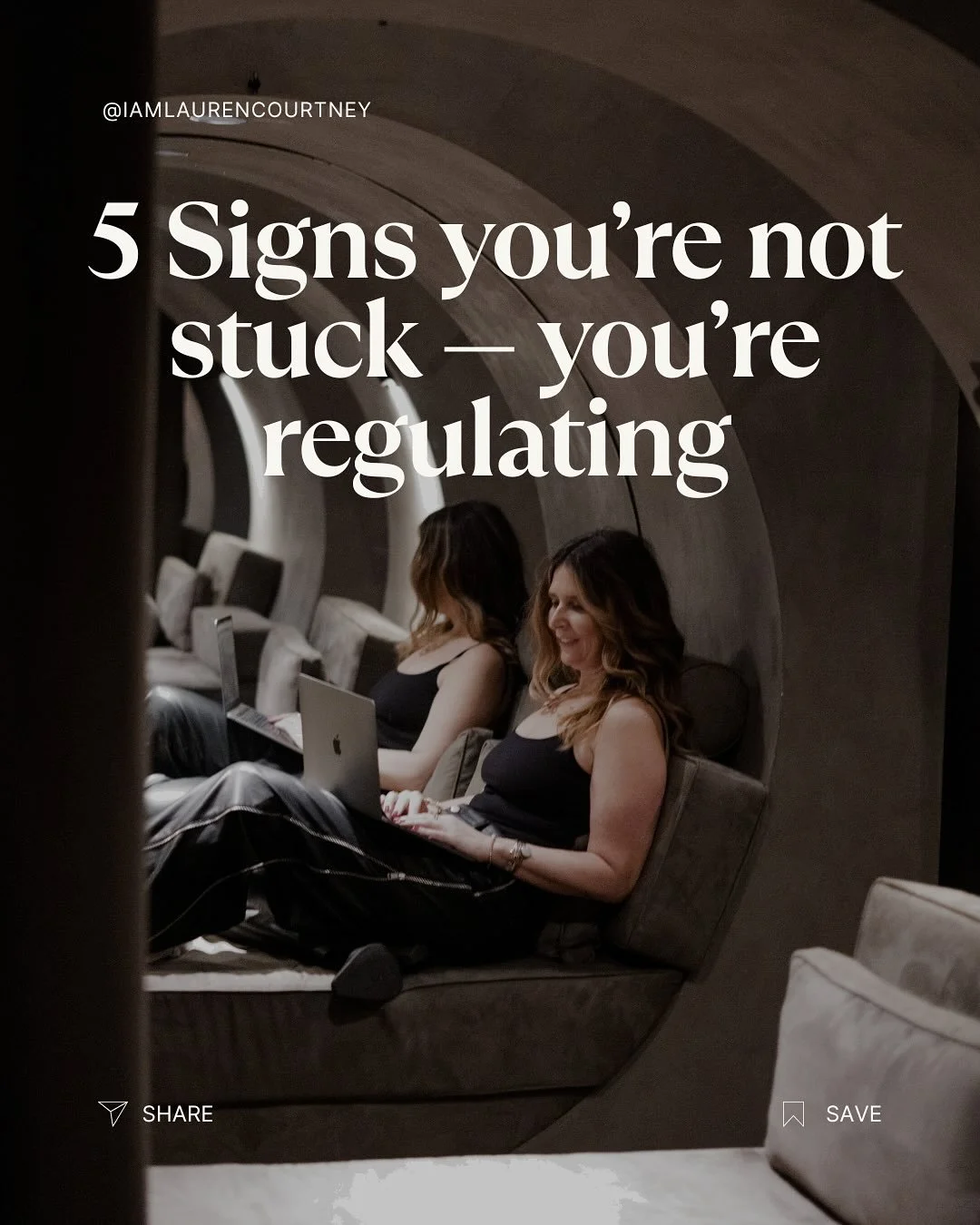 When the nervous system begins to regulate, urgency drops, old patterns stop working, and life can feel unfamiliar.

That doesn&rsquo;t mean you&rsquo;re stuck.
It means your system is learning safety.

From safety, everything &mdash; work, money, cr
