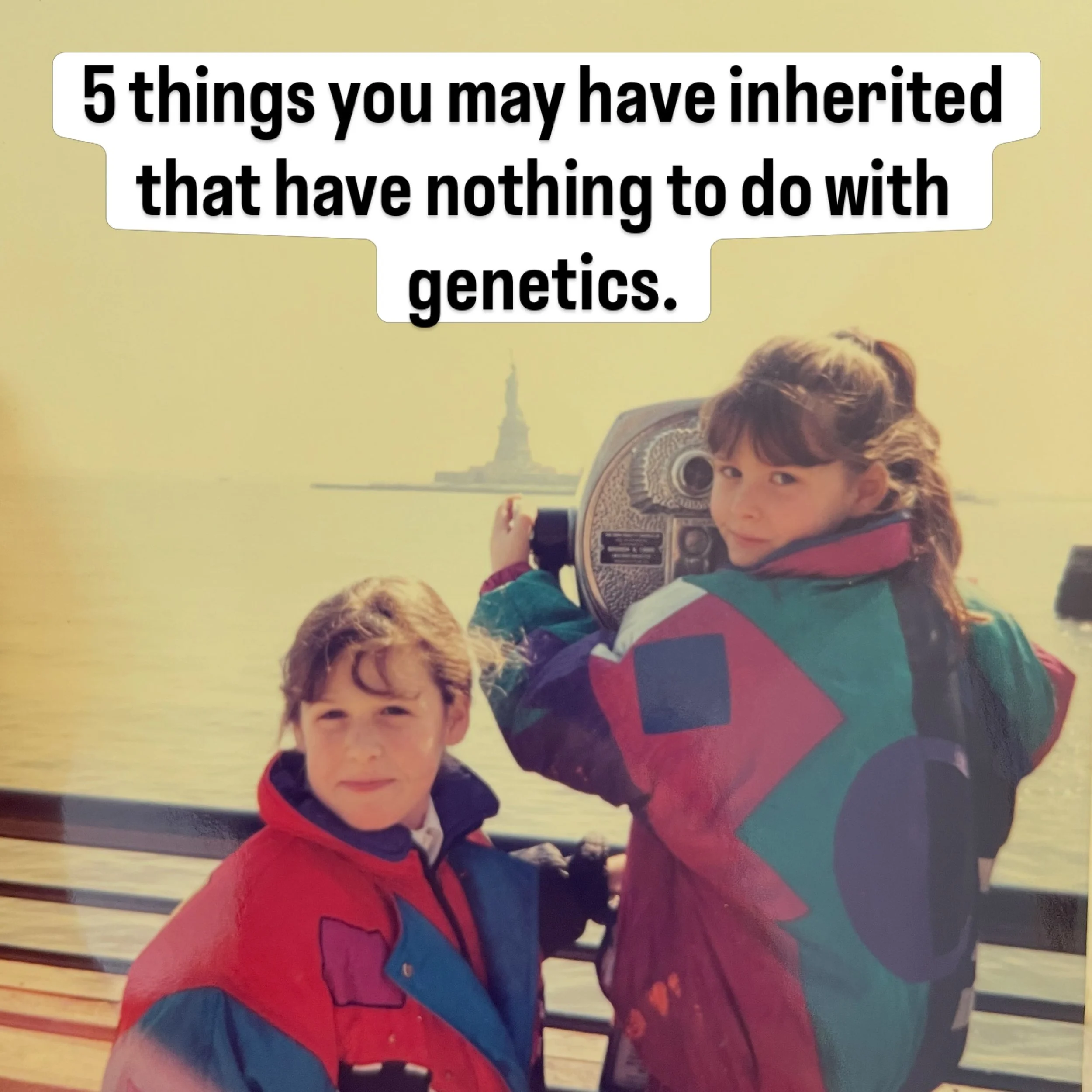 Some of the things you&rsquo;ve spent years calling &ldquo;just who I am&rdquo; may actually be ways you learned to survive, belong, protect yourself, or stay connected.

And some of those patterns may have been modeled long before you ever arrived.
