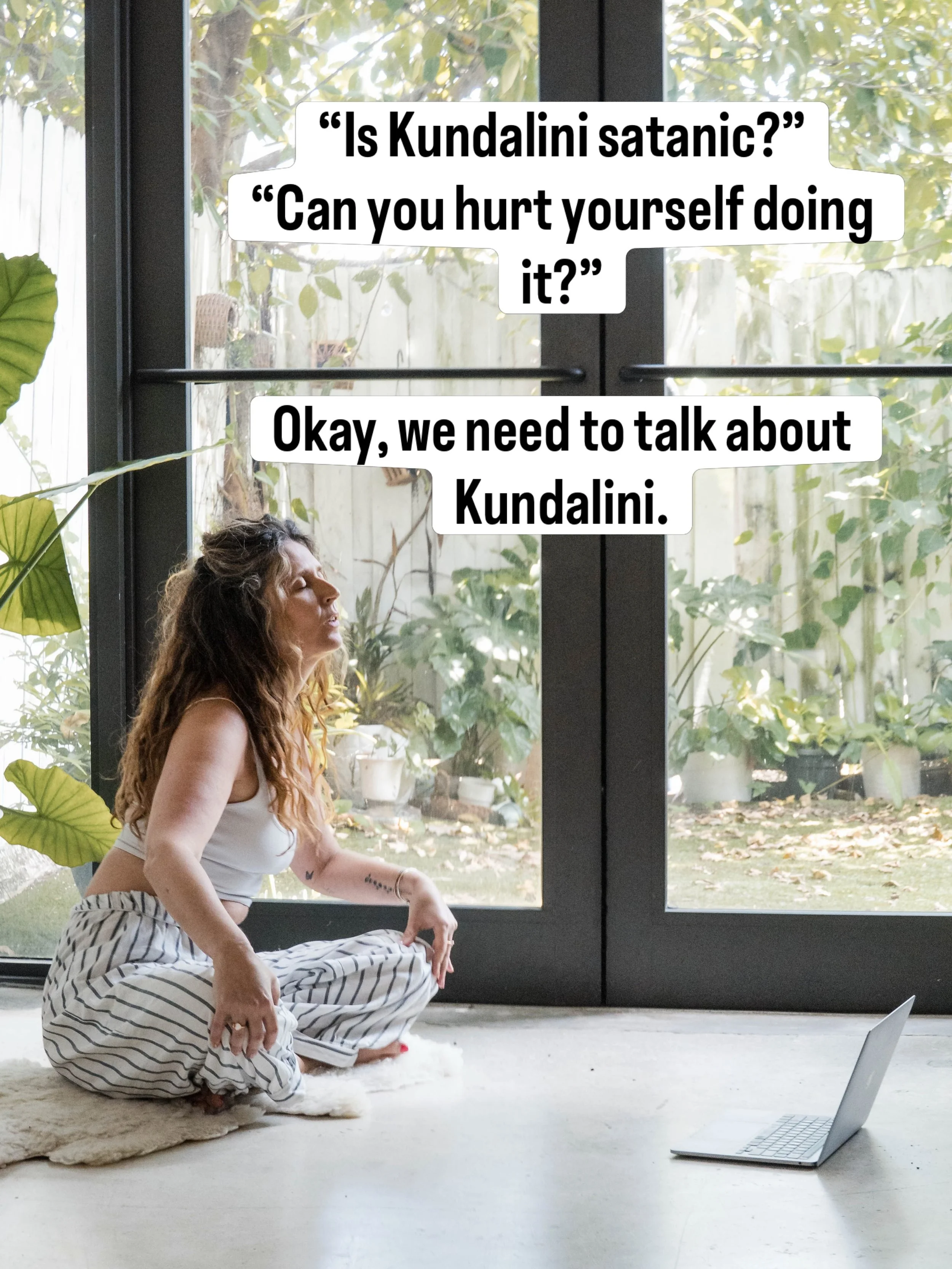 I got this message after sharing SHOW UP, and honestly? I&rsquo;m glad she asked. 😂

Because if she&rsquo;s wondering whether Kundalini is satanic, dangerous, or something you need to already know how to &ldquo;do correctly,&rdquo; I guarantee she i
