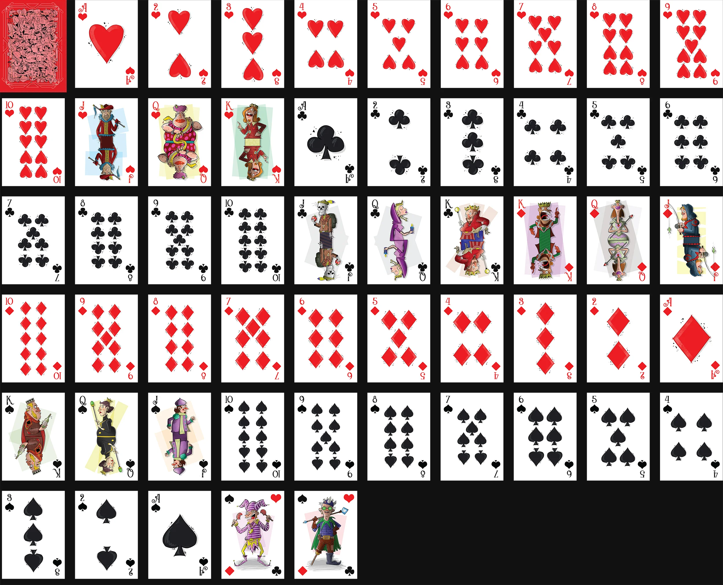 Printable Card Deck Printable Card Deck