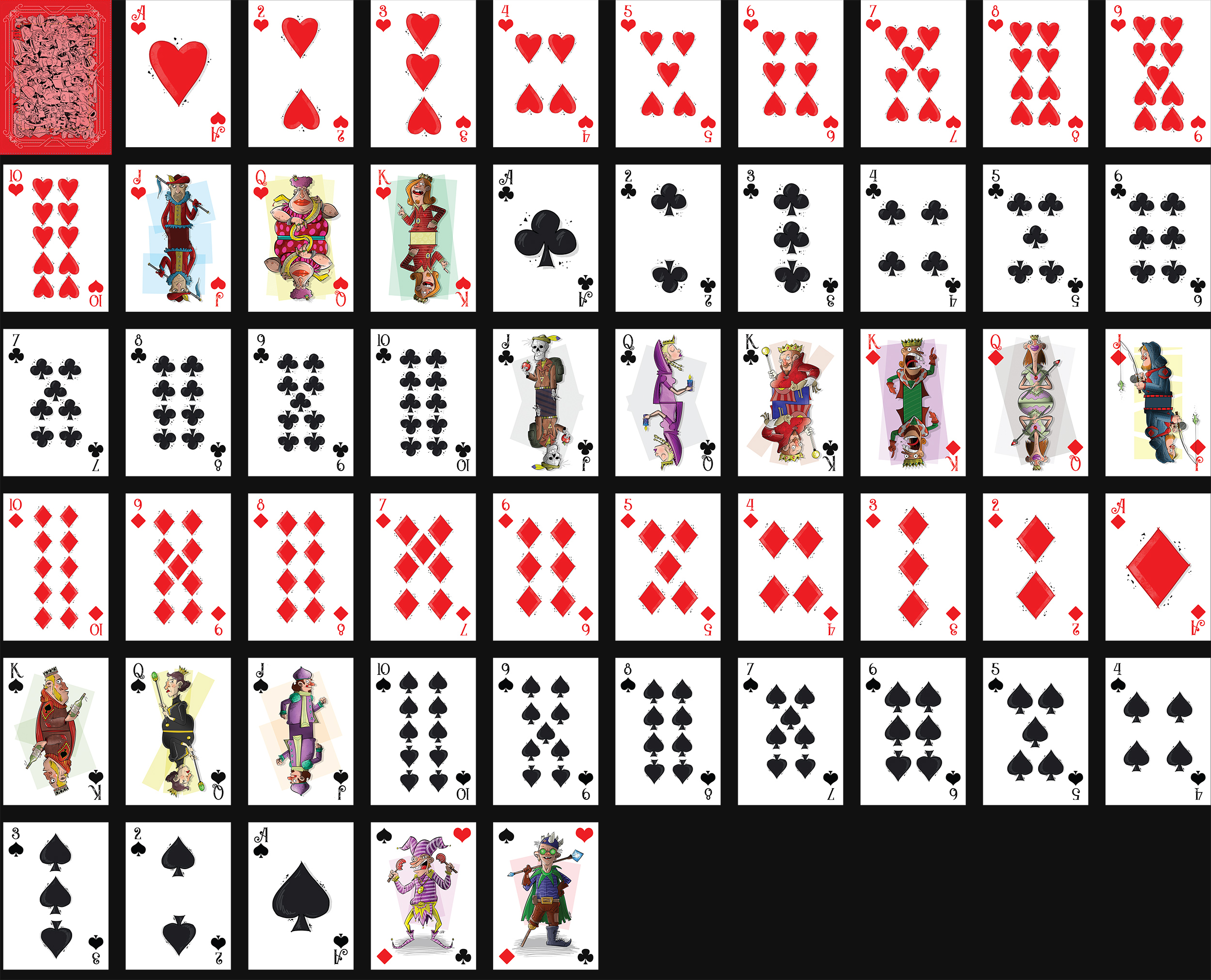 Custom Playing Card Template