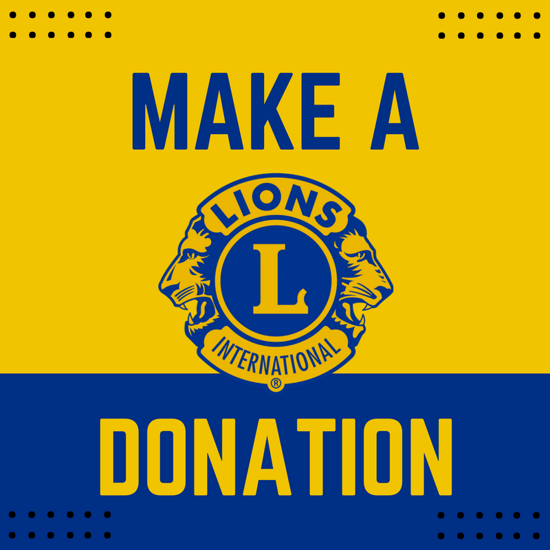 Donation to Newport Lions Club