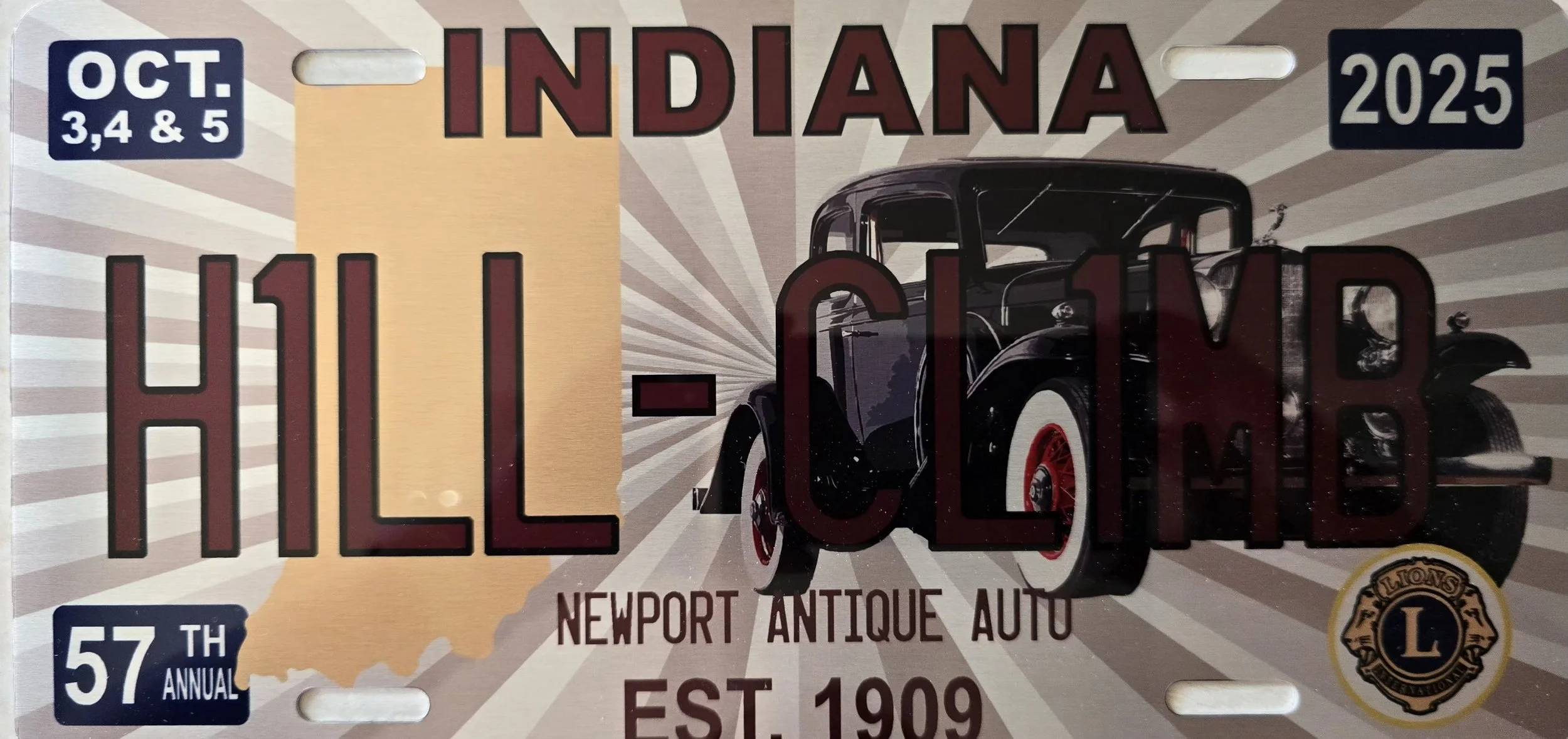 2025 LICENSE PLATE