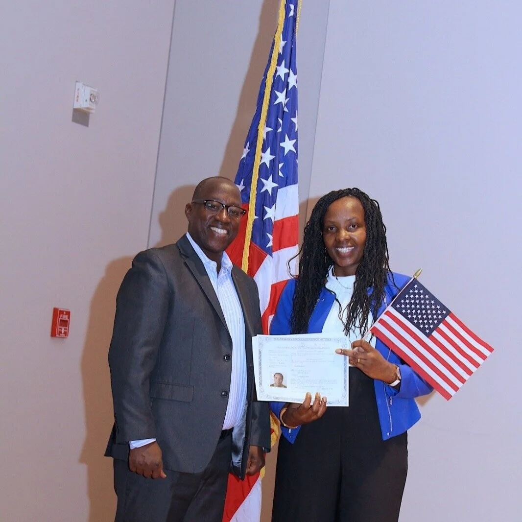 The long journey from asylum seeker to proud US citizen