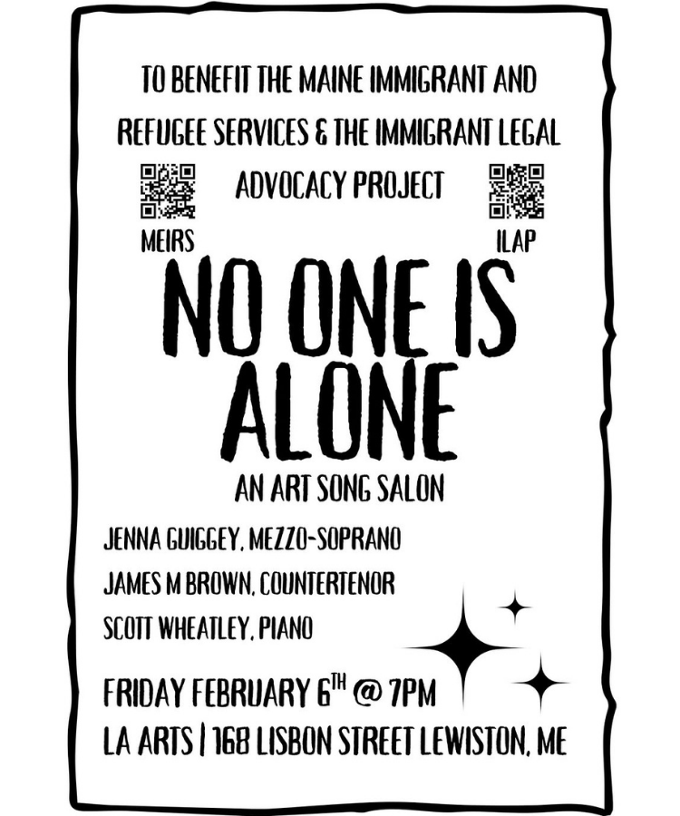 Art Salon fundraiser poster