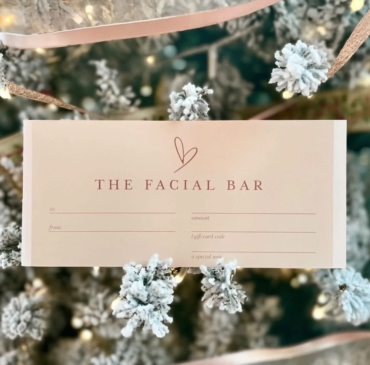 ✨ Holiday Gift Card Promo ✨

Buy a $100 gift card and receive $20 FREE! 🎁

Available Nov 27&ndash;29 only.

Can purchase online &mdash; just head to our website, tap Book Now, choose e-gift, enter $120, and use promo code Blackfriday for $20 off at 