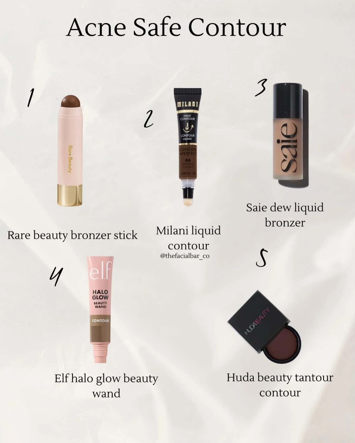 Contoured but keepin&rsquo; it acne-safe 🤍 

Non-comedogenic, breathable formulas that sculpt without clogging pores.

Feel free to DM if you want us to check if your make up products are acne safe! 

#acnesafemakeup #crystallakespa #chicagosuburbsp