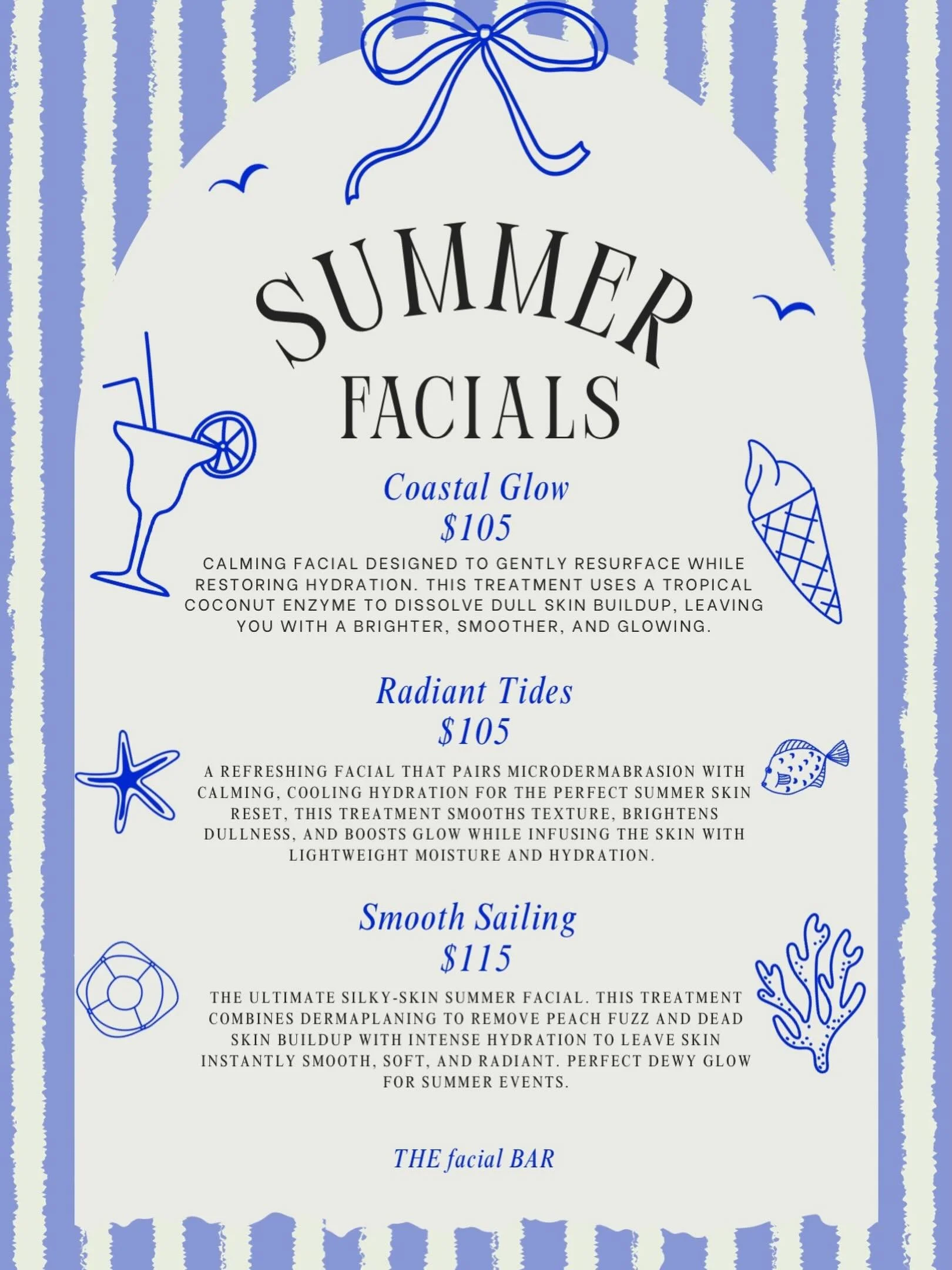 Summer skin starts here ☀️🩵

Cooling calming ingredients, and intense hydration to keep your skin refreshed, plump, and glowing through every season change 💙 

#summerfacials #crystallakefacial #chicagofacials