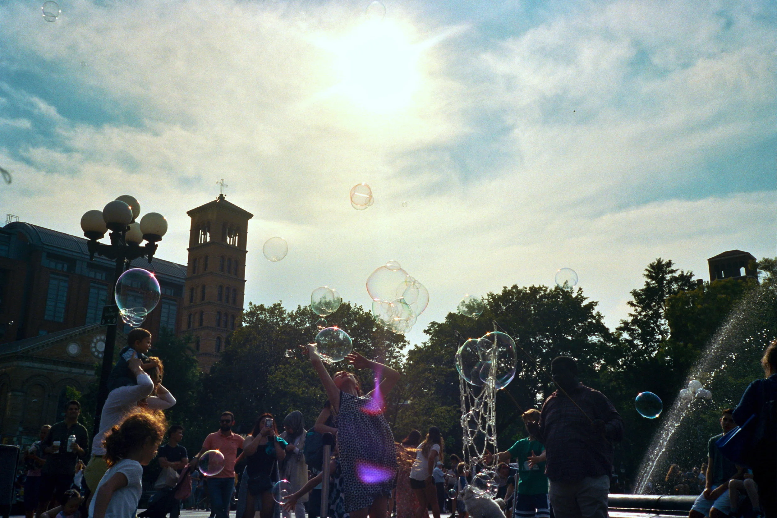 Washington Square Park, July 2017