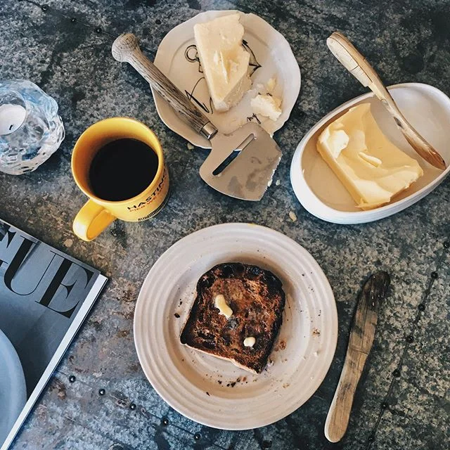 The last of THAT bread from @grainculturehq. Had wild, carb-crazed plans to buy their entire stall at @eatcambridge&rsquo;s main event yesterday, but they&rsquo;d sold out (rightly so!) by the time @stellamarpereira and I had finished our session - l