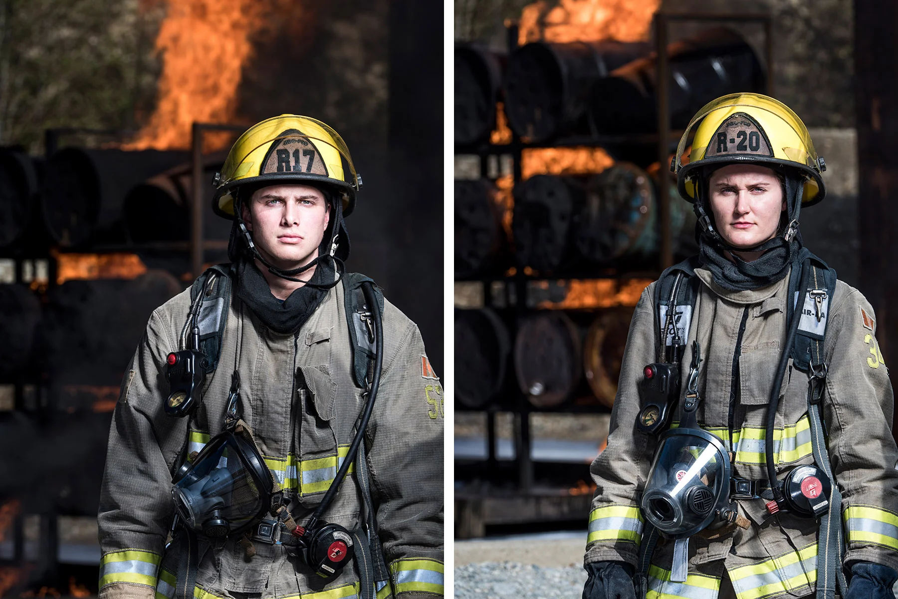 April 8, 2015 - Maple Ridge, BC - Promotional photos for the Justice Institute of BC. Photo by Jimmy Jeong