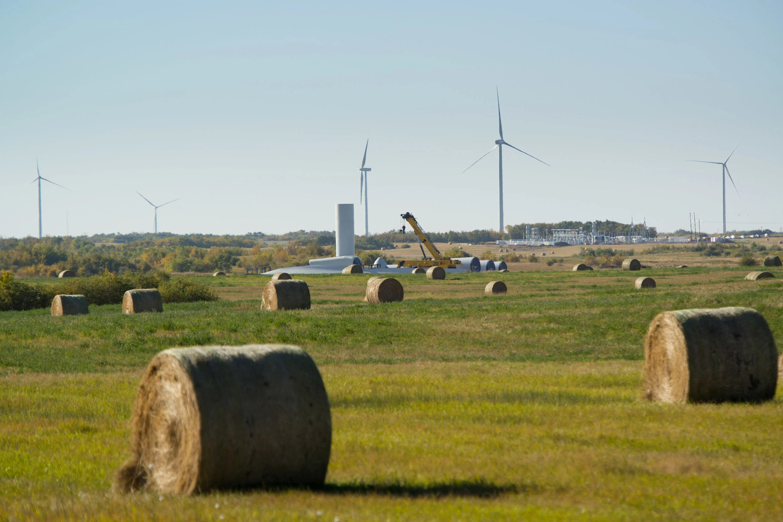  August 17, 2012 - Halkirk, Alberta - Capital Power's Halkirk Wind project. Photo by Jimmy Jeong 
