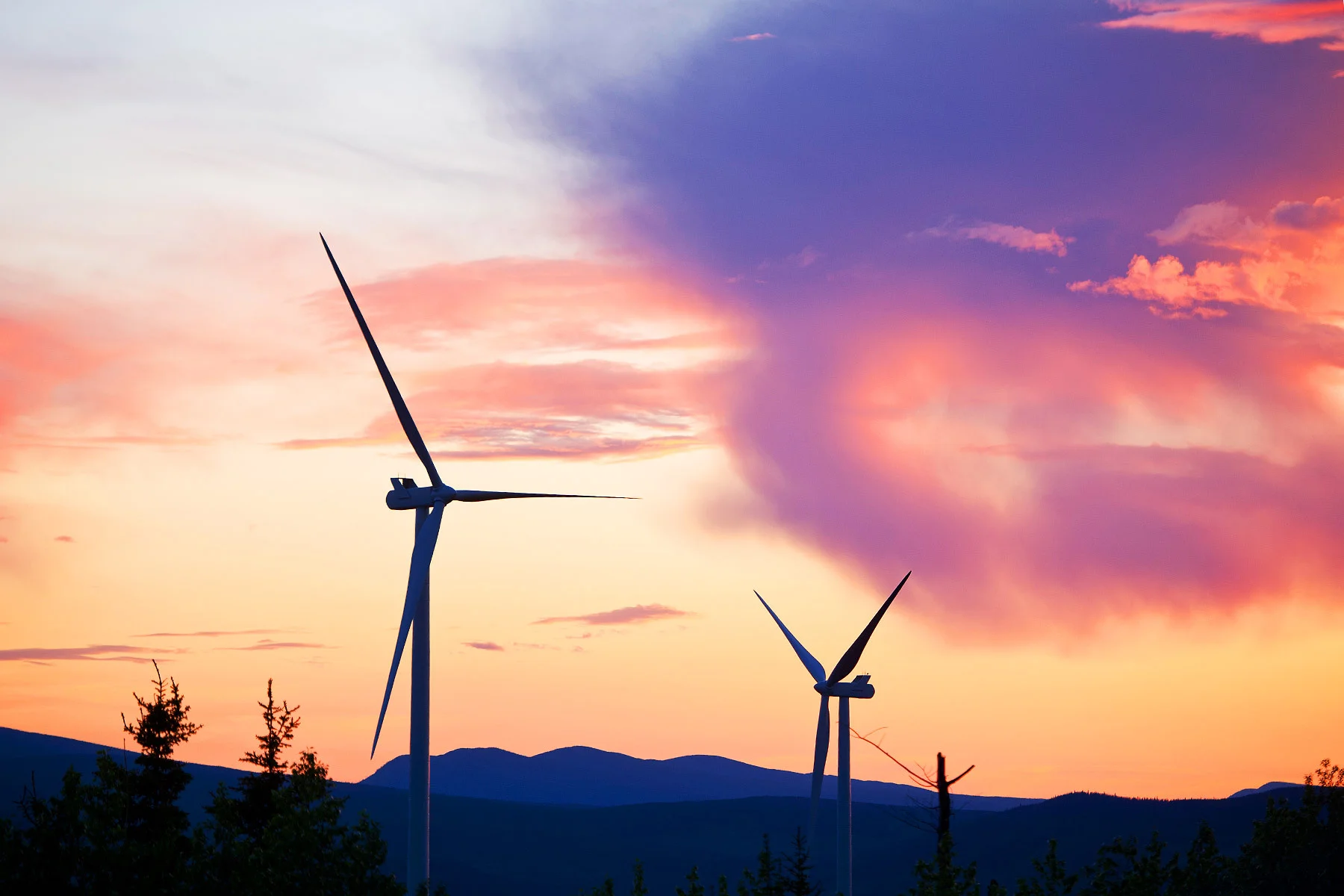  June 20, 2012 - Tumbler Ridge, BC - Capital Power's Quality Wind Project near Tumbler Ridge, BC. Photo by Jimmy Jeong 