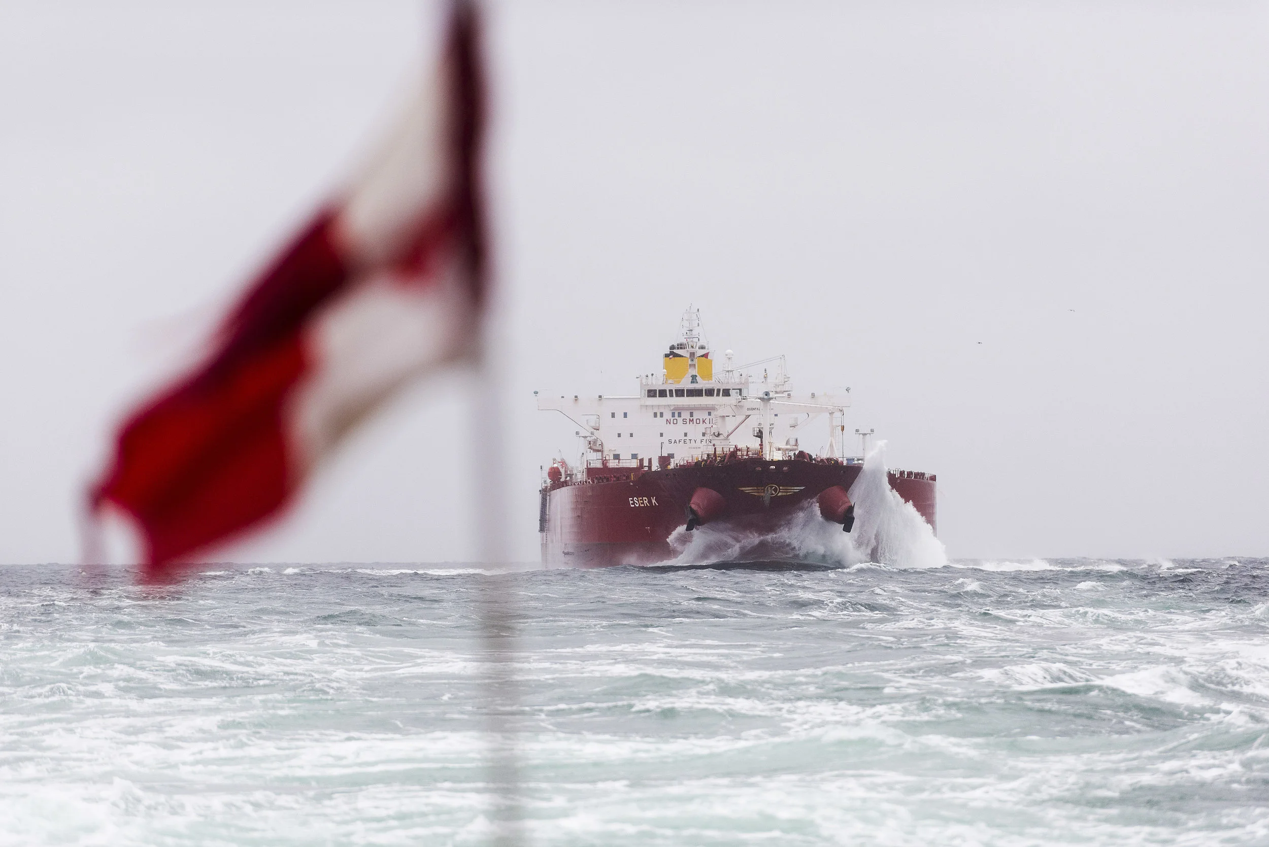  February 5, 2017 - Vancouver, B.C., - Story on SeaSpan tugboat escorts of oil tankers from Kinder Morgan in Burnaby out to Victoria. Photo by Jimmy Jeong 